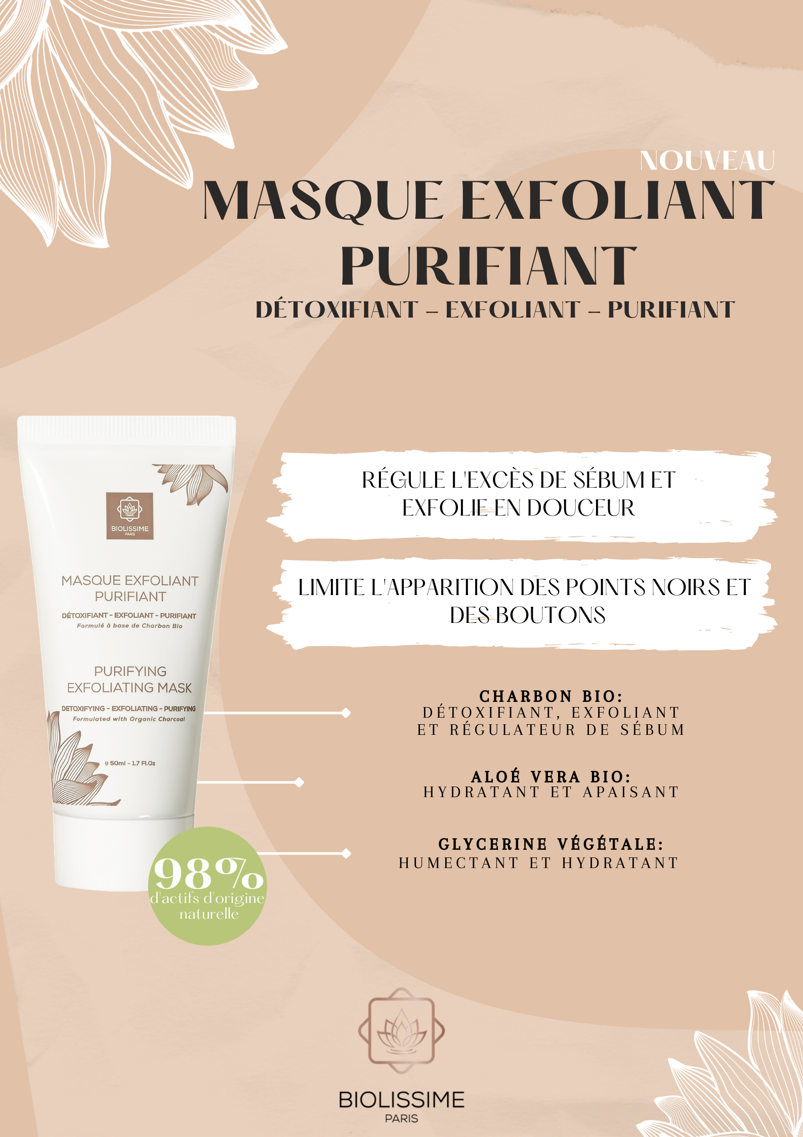 Masque Exfoliant Purifiant